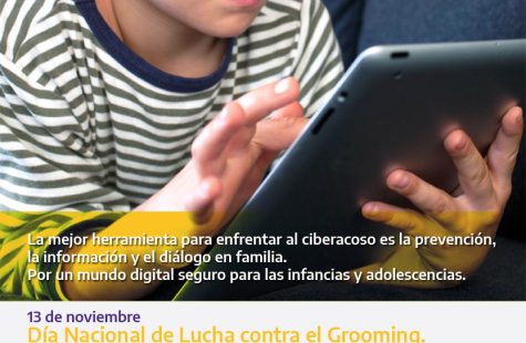 día nacional de la lucha contra el grooming