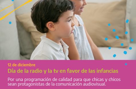 Día Internacional de la Radio y TV a favor de las Infancias